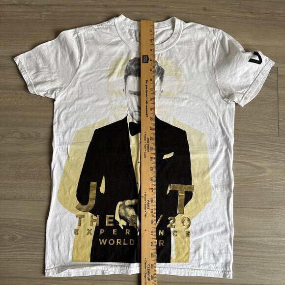 Justin Timberlake 20/20 Experience World Tour VIP Concert Band Tee Unisex Small - Picture 5 of 6